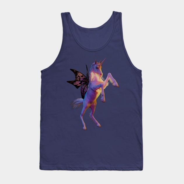 Baby Unicorn Tank Top by vonHobo